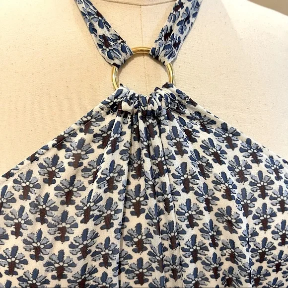 NWT Tory Burch Silk Baja Jumpsuit - Picture 3 of 15